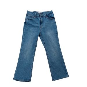 Levi's | High Waisted Crop Flare Jeans